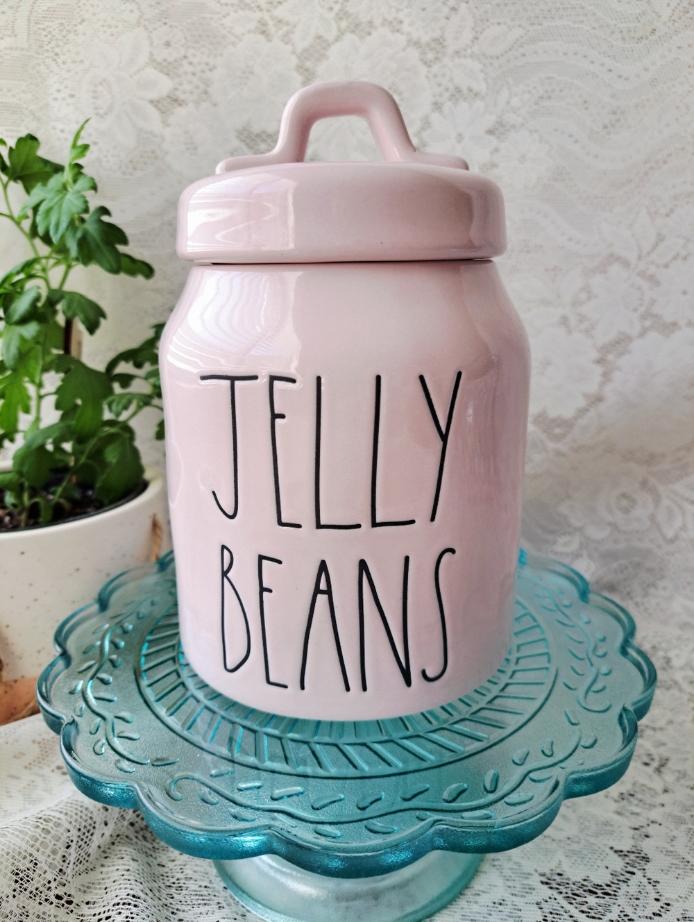 Rae Dunn Pink Jelly Beans Baby Canister Artisan Collection by Magenta 2020